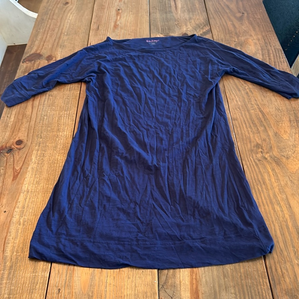 Navy cotton Lilly Pulitzer Dress